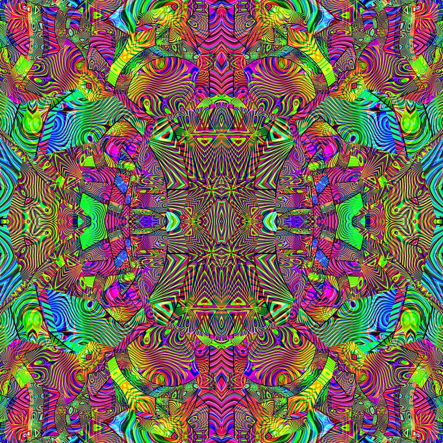 Trippydelik Digital Art by Kevin Psychedelik - Fine Art America