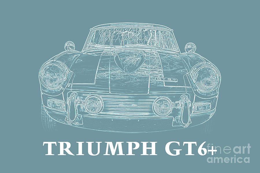 Triumph GT6 Plus Photograph by Edward Fielding