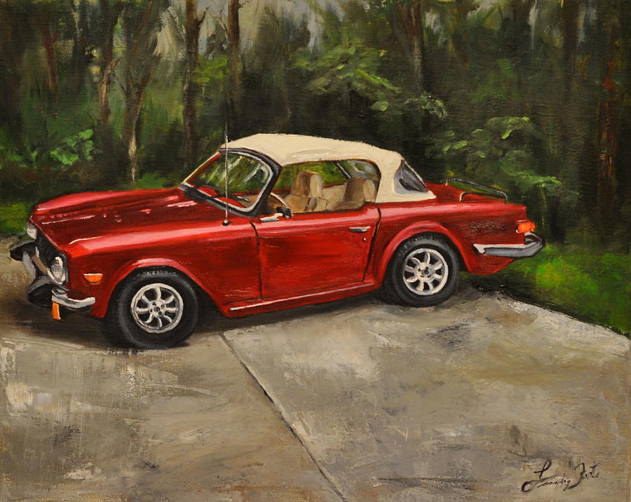 Triumph Painting by Lindsay Frost