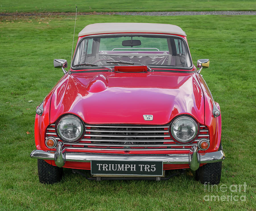 Triumph TR5  Photograph by Adrian Evans