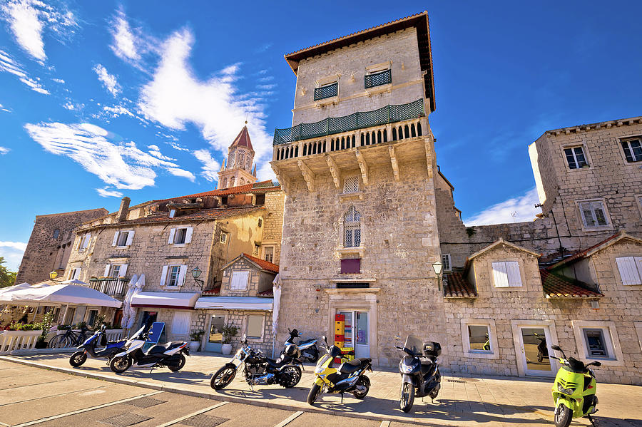 Trogir waterfront historic stone architecture Photograph by Brch Photography