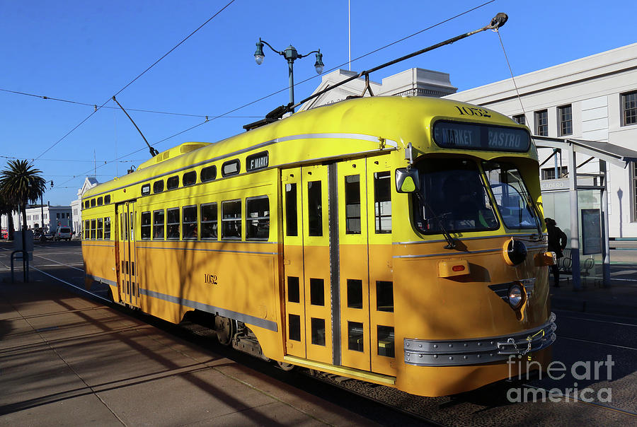 Trolley Number 1052 Photograph by Steven Spak