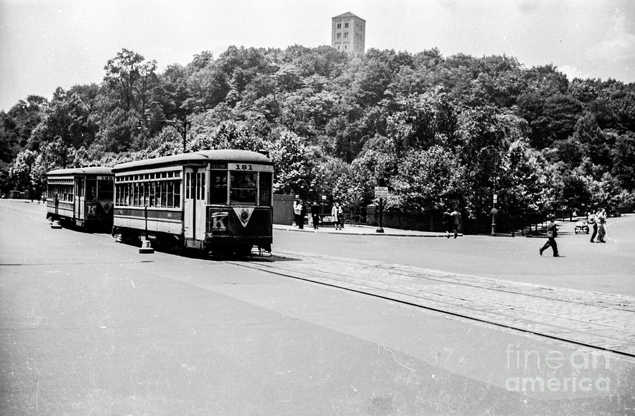 Trolley with Cloisters Photograph by Cole Thompson