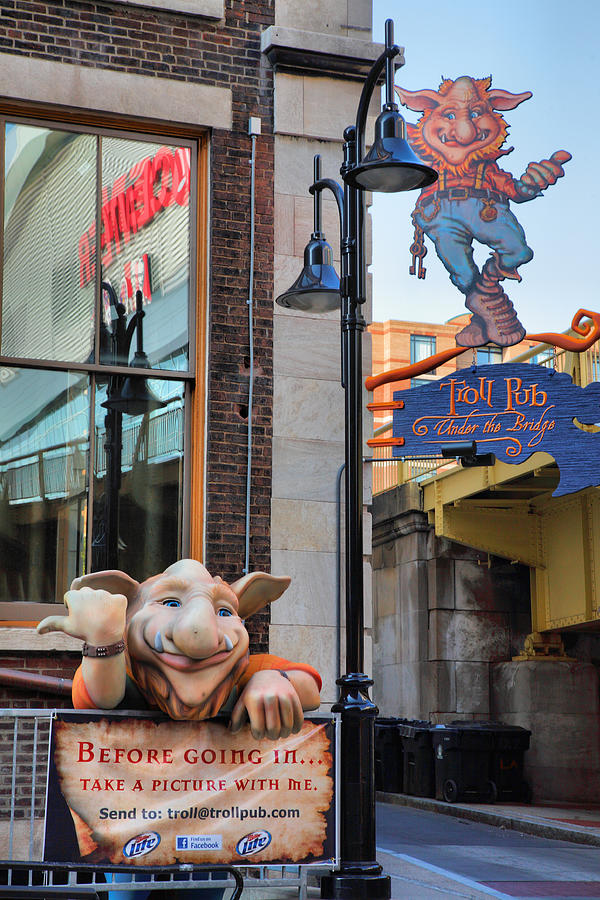 Trolls On Whiskey Row I Photograph by Steven Ainsworth