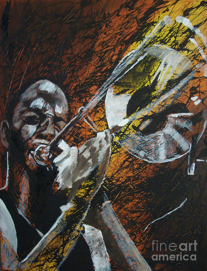 Trombone Shorty Painting by Stuart Engel