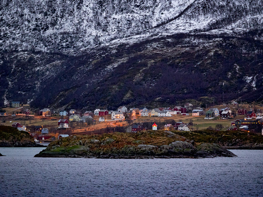 Tromso Lighthouse Photograph by Mark Llewellyn