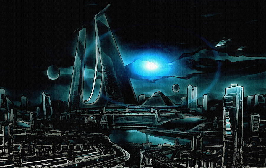 Tron Revisited Digital Art by Mario Carini - Pixels