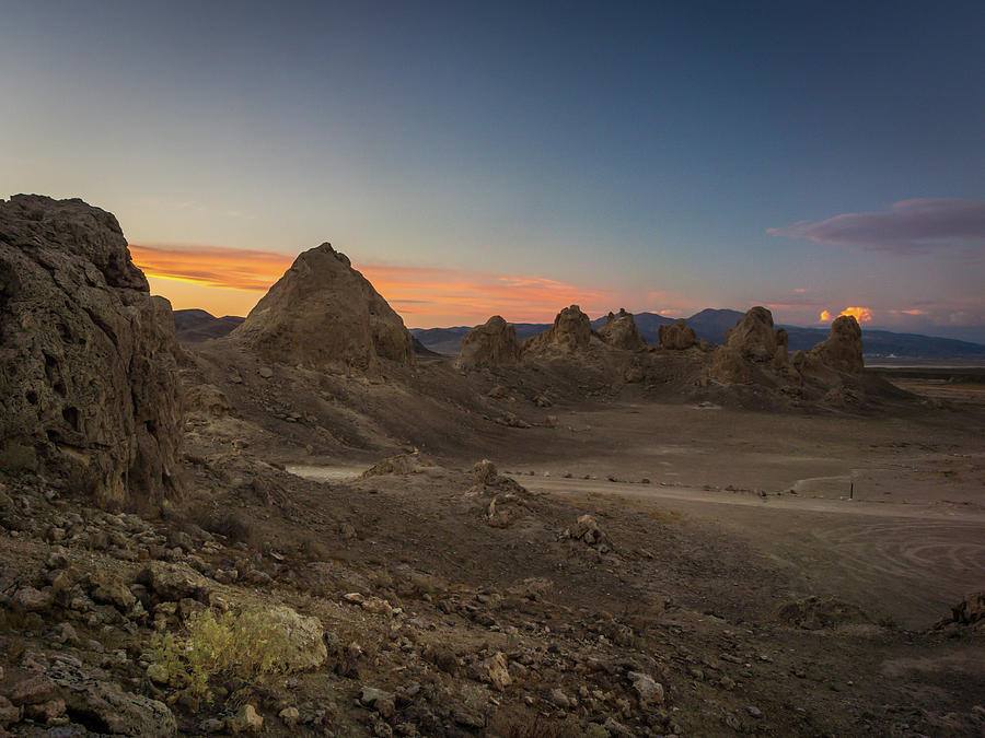 Trona Pinnacles Sunset Photograph by Michele  James