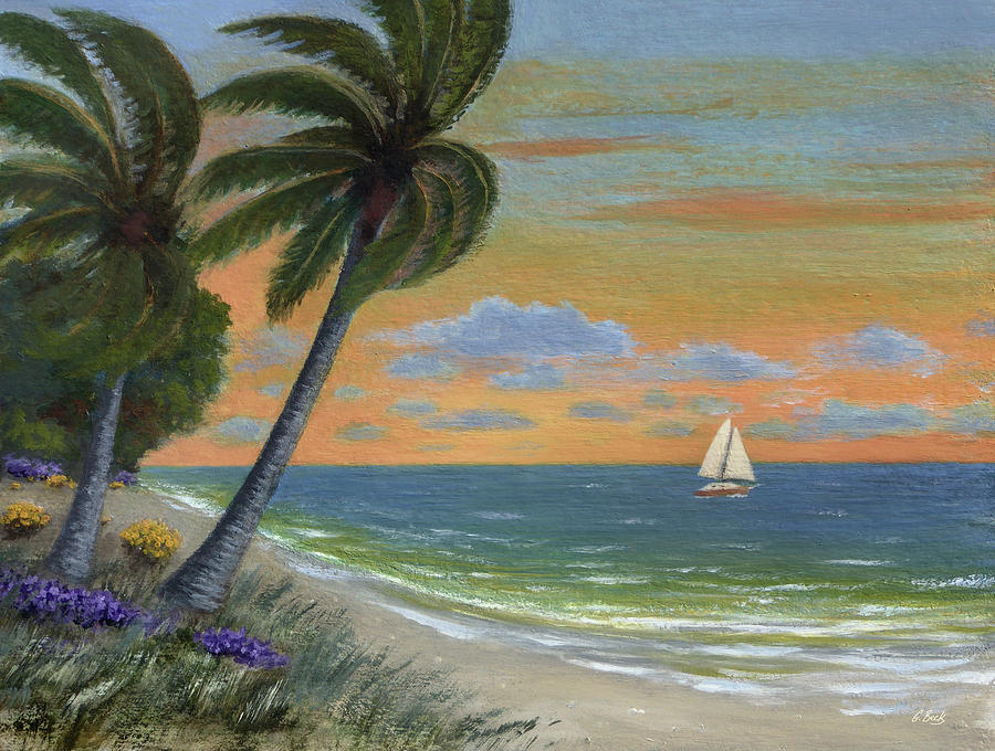 Tropic Breeze Painting by Gordon Beck
