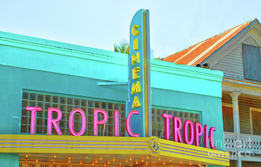 Tropic Cinema Deco Photograph by Jost Houk