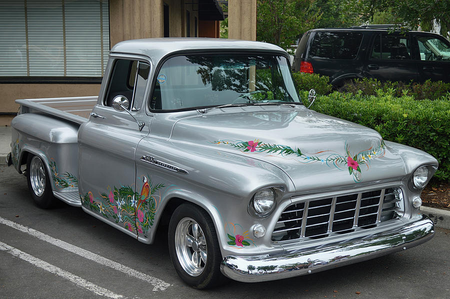 Transportation Photograph - Tropical 3100 Chevy by Bill Dutting