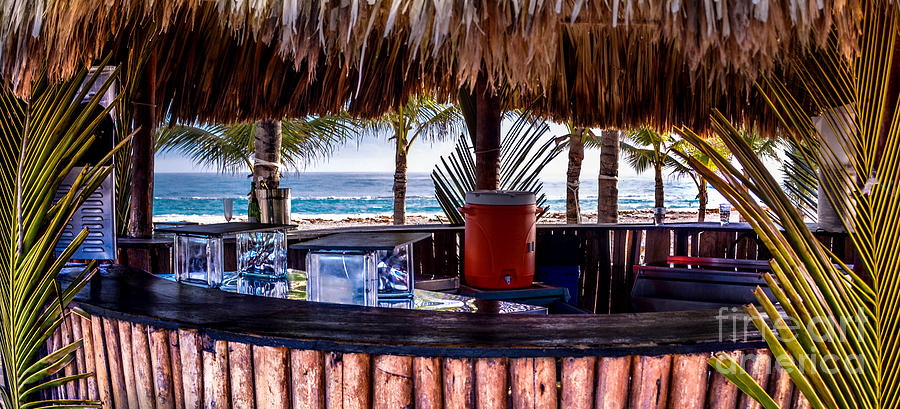 Tropical Beach Bar Photograph by Gary Keesler