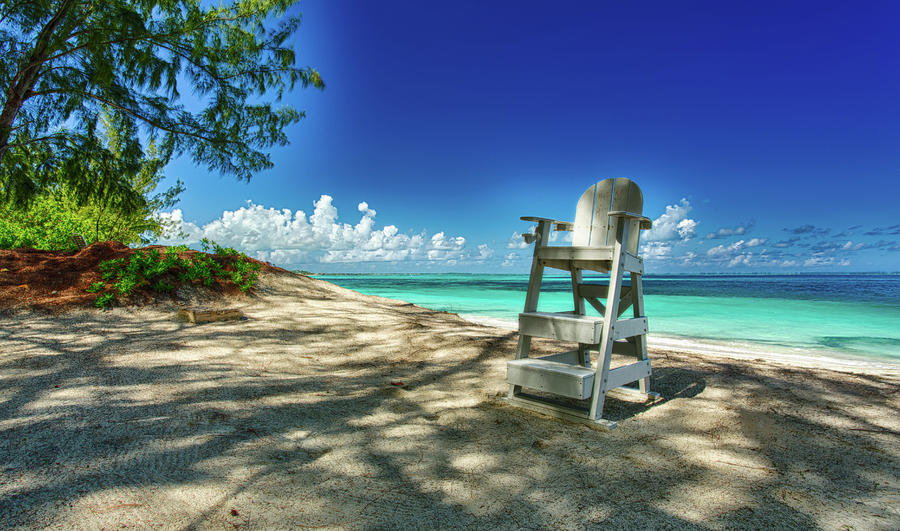 Tropical Beach Chair Photograph by Dillon Kalkhurst