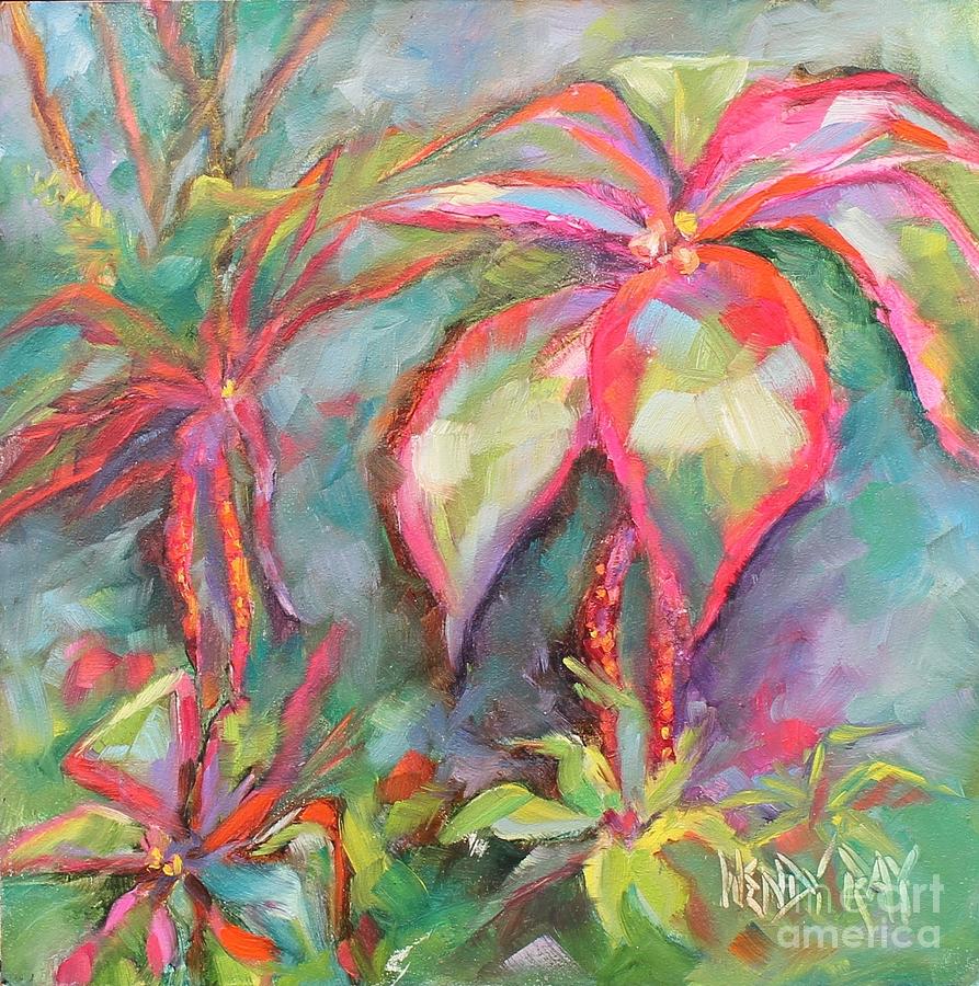 Tropical Beauty Painting by Wendy Ray