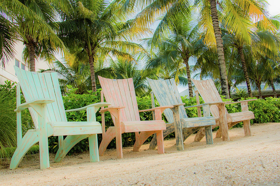 Tropical Chairs Photograph by Edie Ann Mendenhall - Fine Art America