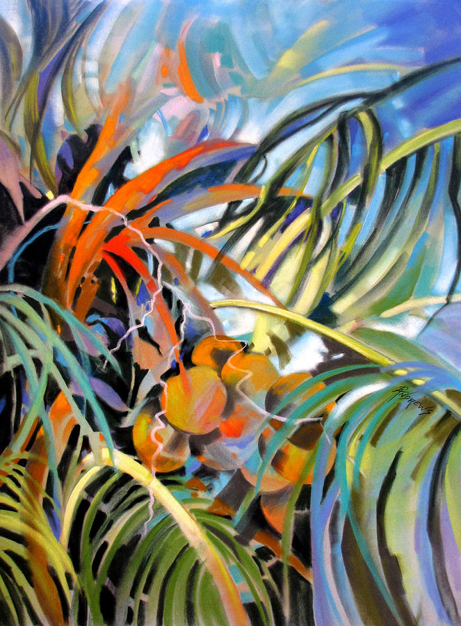 Tropical Confusion Painting by Rae Andrews