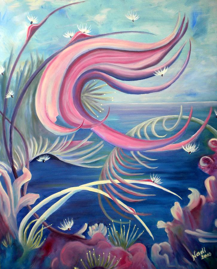 Tropical Dancer Painting by Renate Wesley