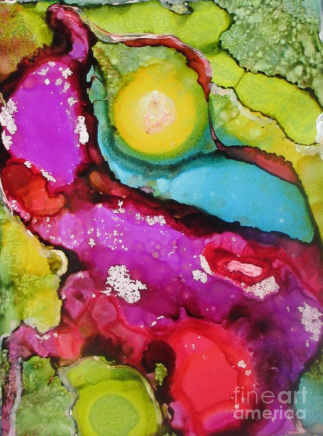 Tropical Delight Painting by Jacqui Hawk