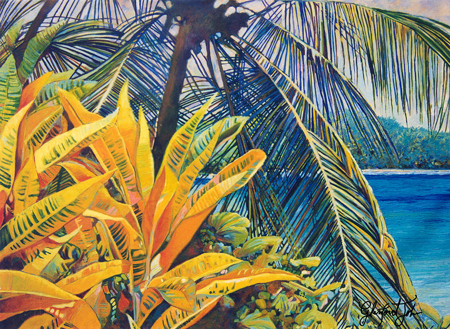 Tropical Dreams Painting by Glenford John