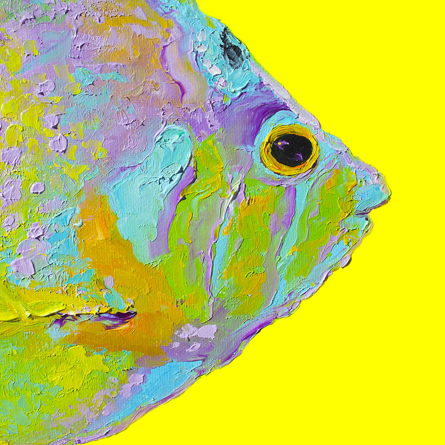 Tropical Fish For Bathroom Decor Painting