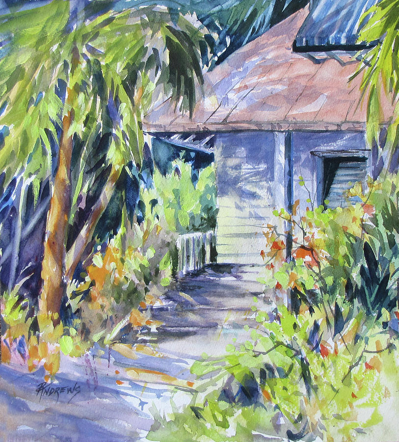 Tropical Haven Painting by Rae Andrews