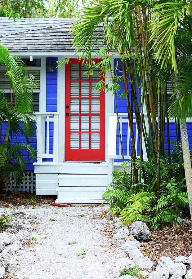 Tropical Home Photography The Red Door Sharon Cummings