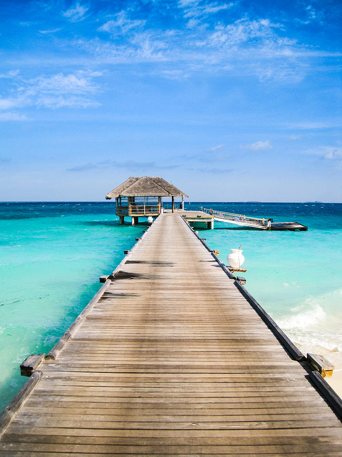 Tropical Jetty Photograph by Kobe Chanel - Fine Art America