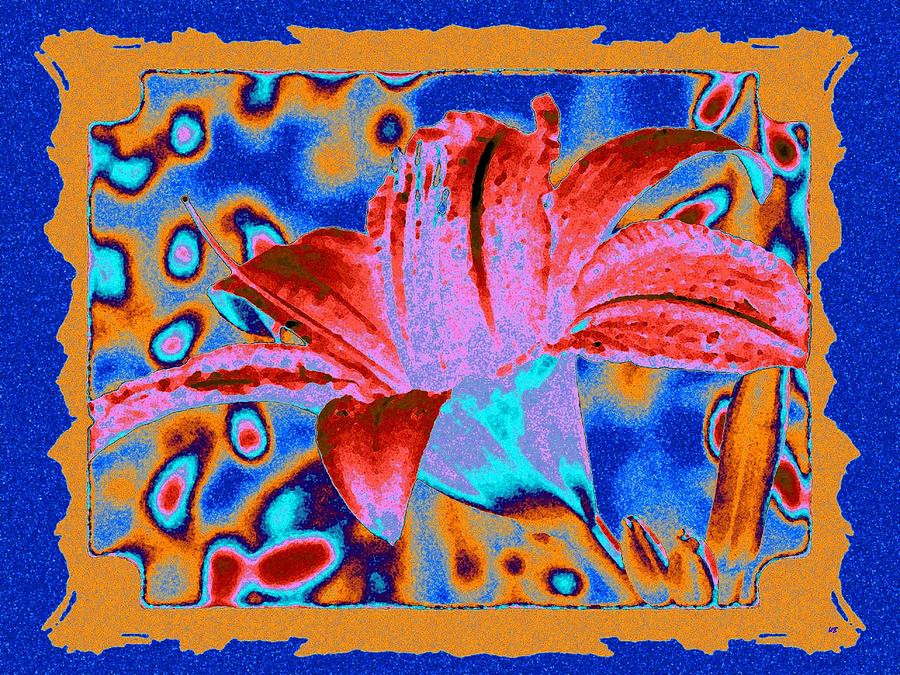 Tropical Lily 2 Digital Art by Will Borden