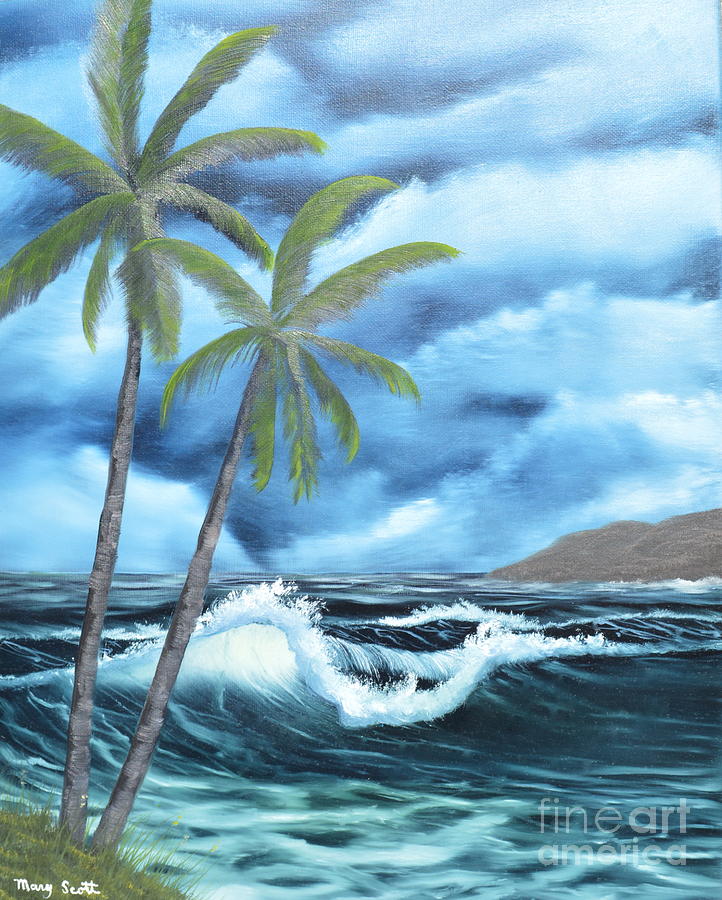 Tropical Painting by Mary Scott