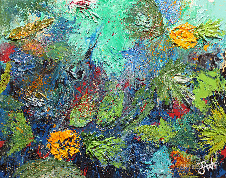 Tropical Noise Painting by Jerome Wilson