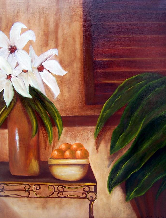 Tropical Potpouri  SOLD Painting by Susan Dehlinger