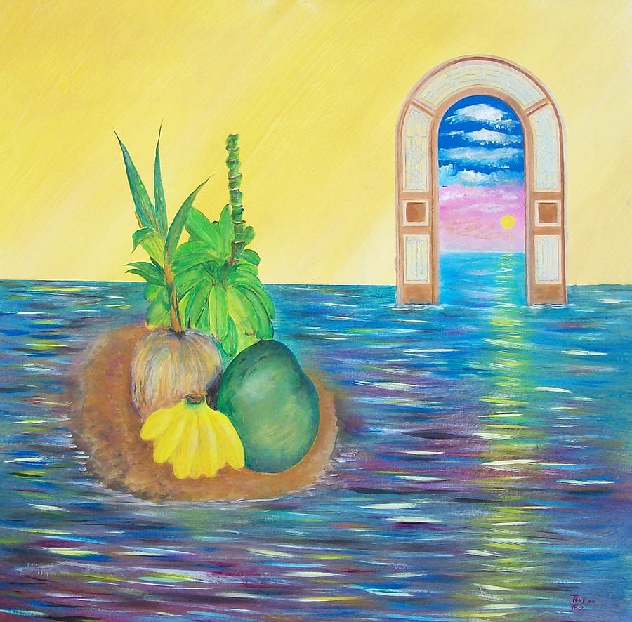 Tropical Still Life Painting by Tony Rodriguez