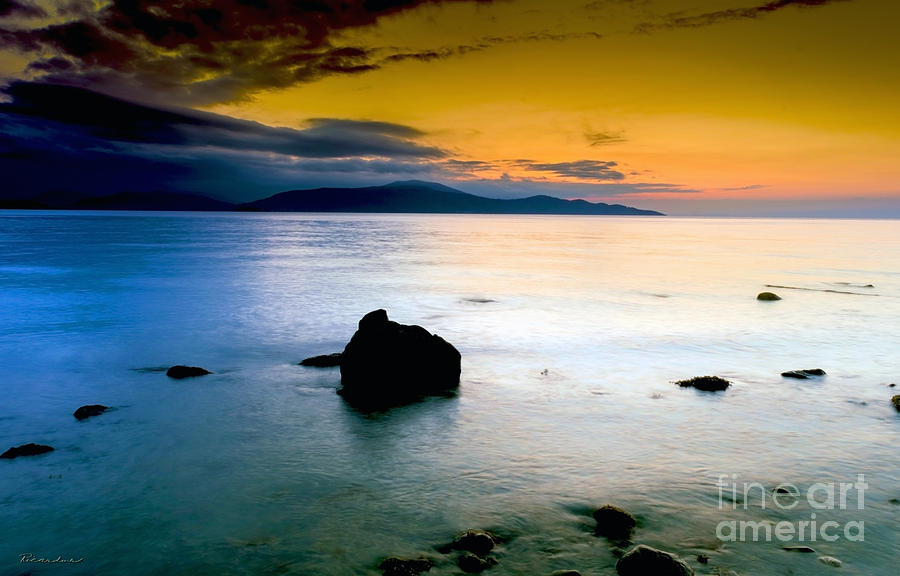 Tropical Sunrise Seascape B4 Photograph by Ricardos Creations