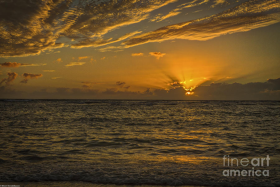 Tropical Sunset Photograph by Mitch Shindelbower