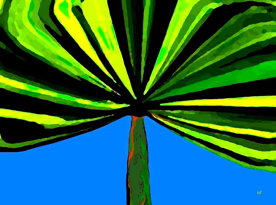 Tropical Tree Digital Art by Will Borden