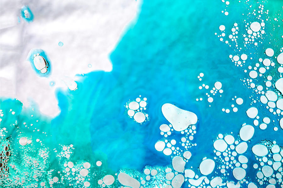Tropical Blue Water Bubbles by Terry Walsh Tropical Blue Water Bubbles by Terry Walsh