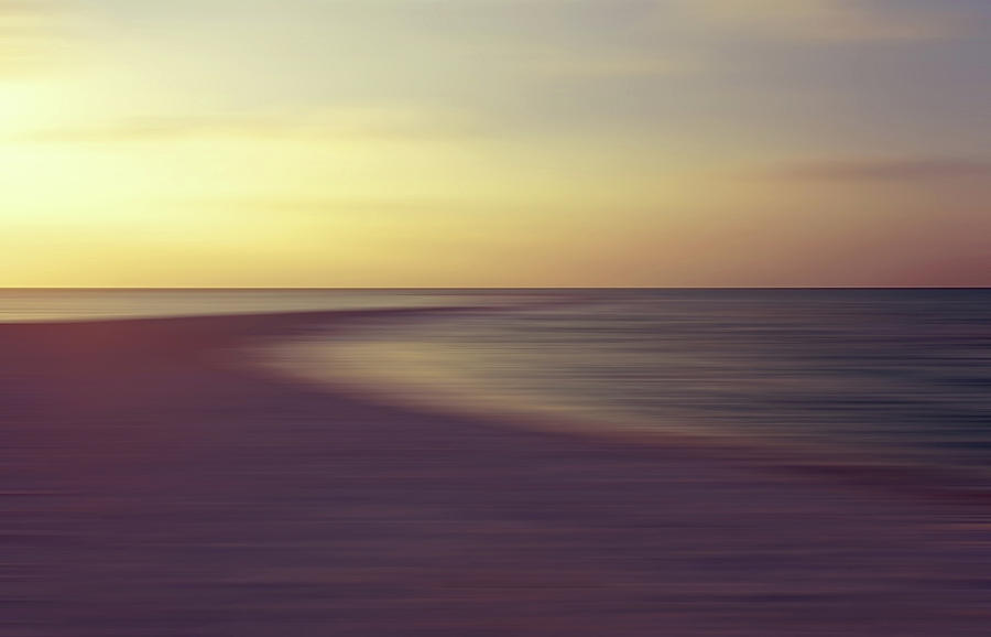 Tropical Twilight on the Sandbank Photograph by Jenny Rainbow