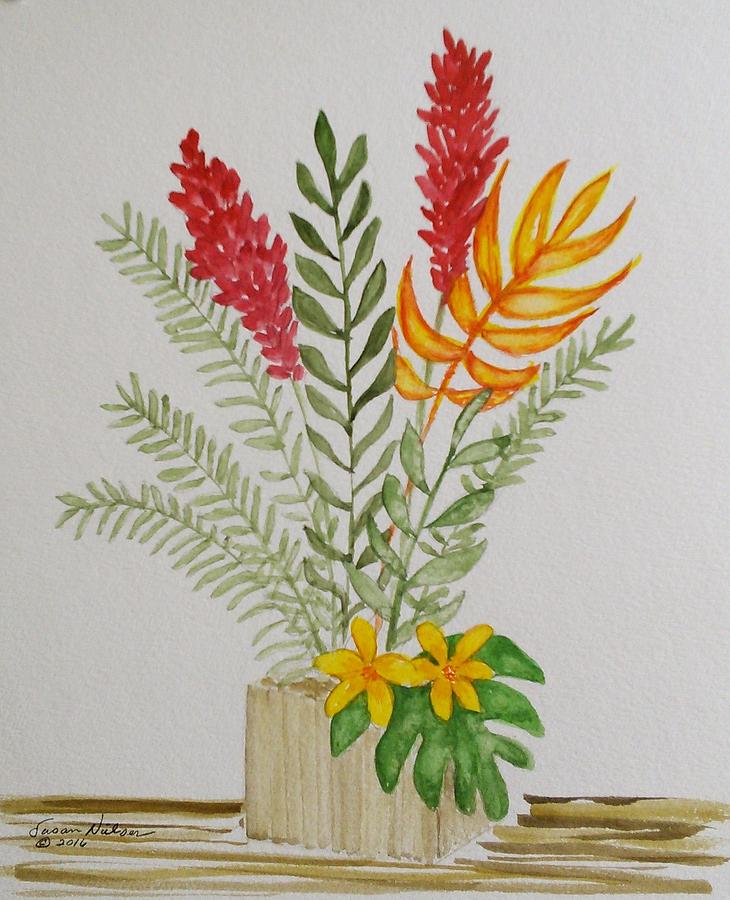 Tropicals Painting by Susan Nielsen