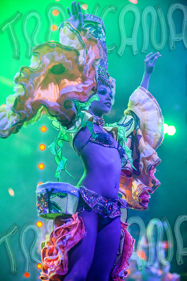 Tropicana dancer Photograph by Al Hurley