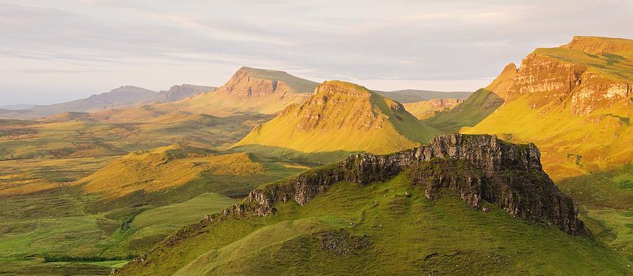 Trotternish Summer Panorama Photograph by Stephen Taylor