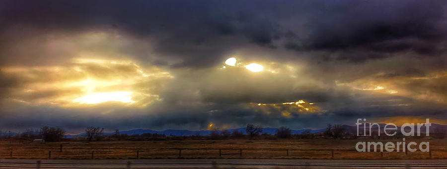 Troubled Skies Over Idaho Photograph