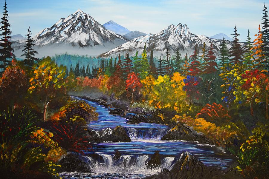 Trout Creek Painting by Eric Johansen