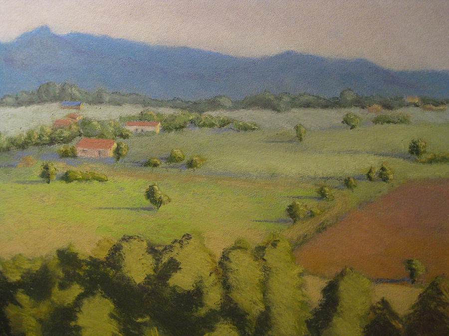 Truchas Valley Pastel by Constance Gehring