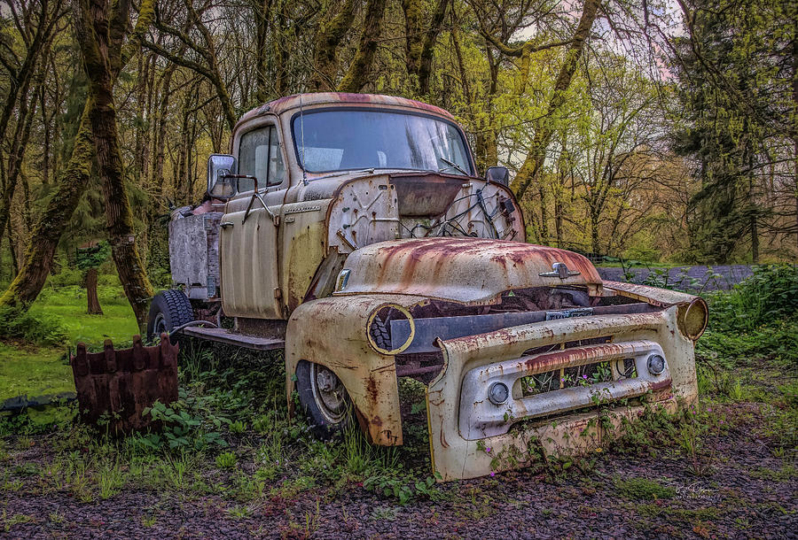Truck parts Photograph by Bill Posner