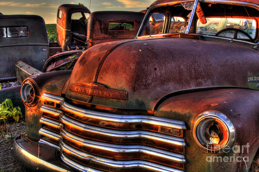 Chevy Trucks Photograph by Jeremy Holmes - Fine Art America