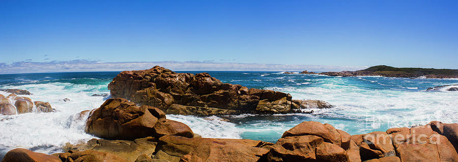 True Blue Aussie Coastline Photograph