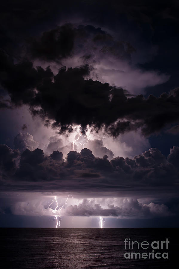 True Demensions of a Storm Photograph by Quinn Sedam