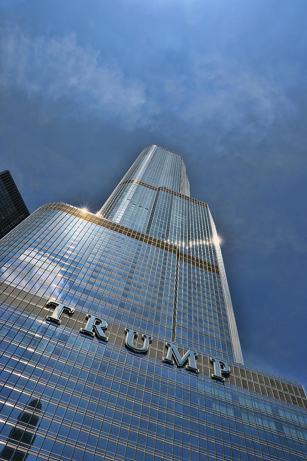 Trump International Hotel and Tower - Chicago Photograph by Allen Beatty