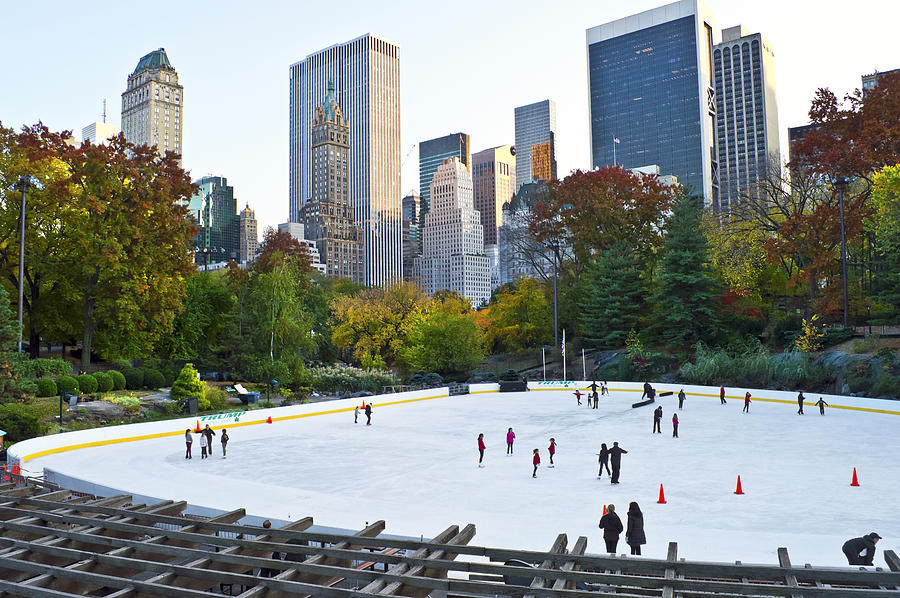 Trump Skating Rink Photograph by Andrew Kazmierski - Fine Art America