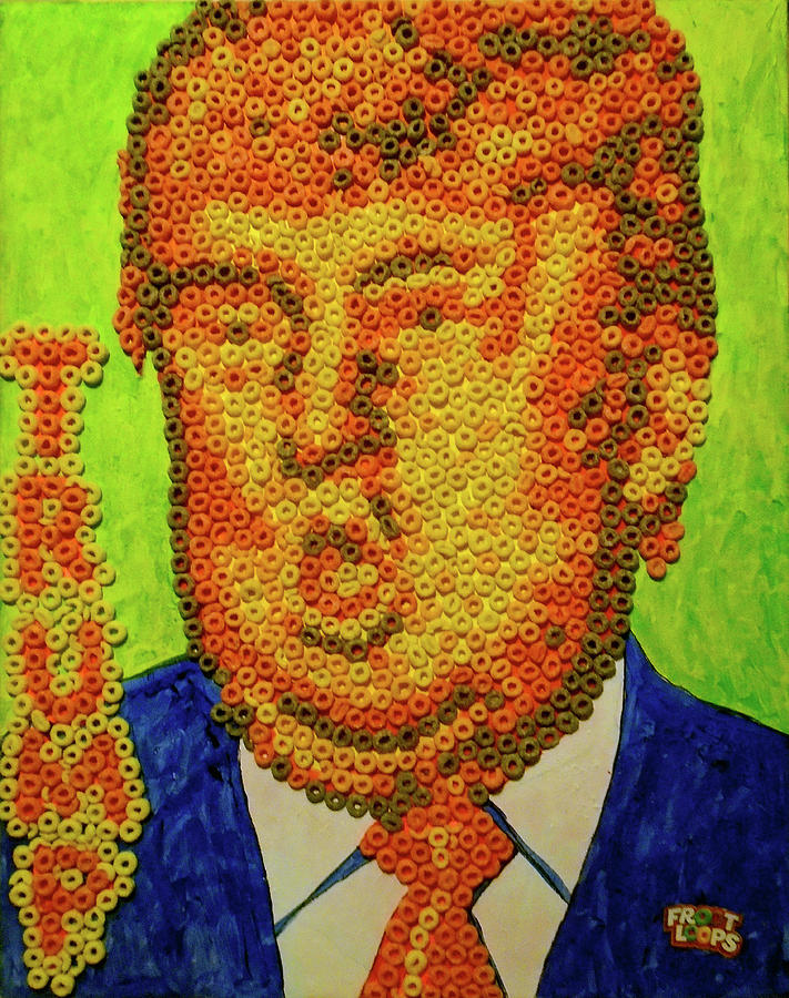 Trump Painting by Steve Fields